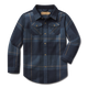 Exploded Plaid - Soft Navy - Youth Original Flannel