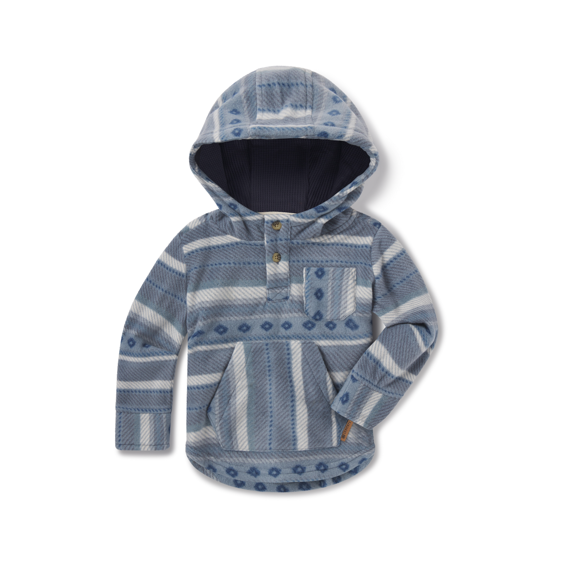 Red5 Youth Baja Pullover Ojai Stripe Storm 6Y