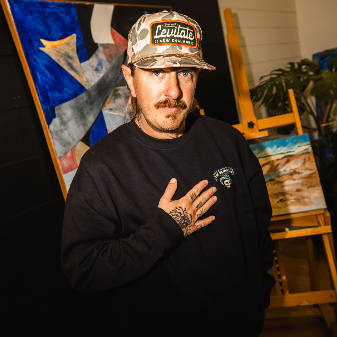 Men's Levitate x Elovaters Saddle Up Crewneck