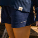 Washed Trey Navy - Women's Baja Terry Short