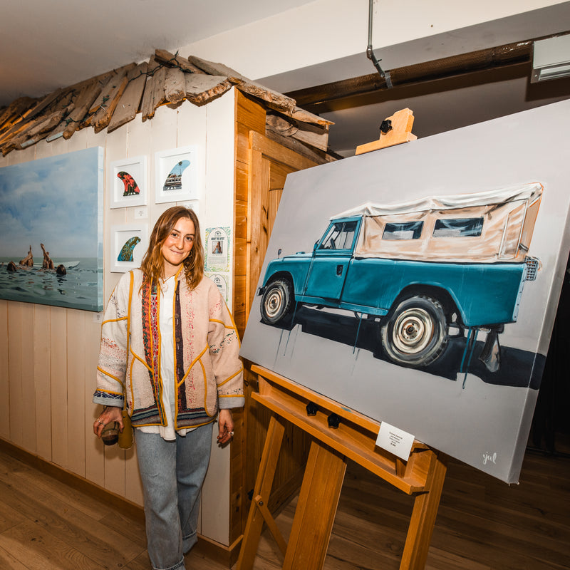 Surf shop art gallery opening 3/6/26