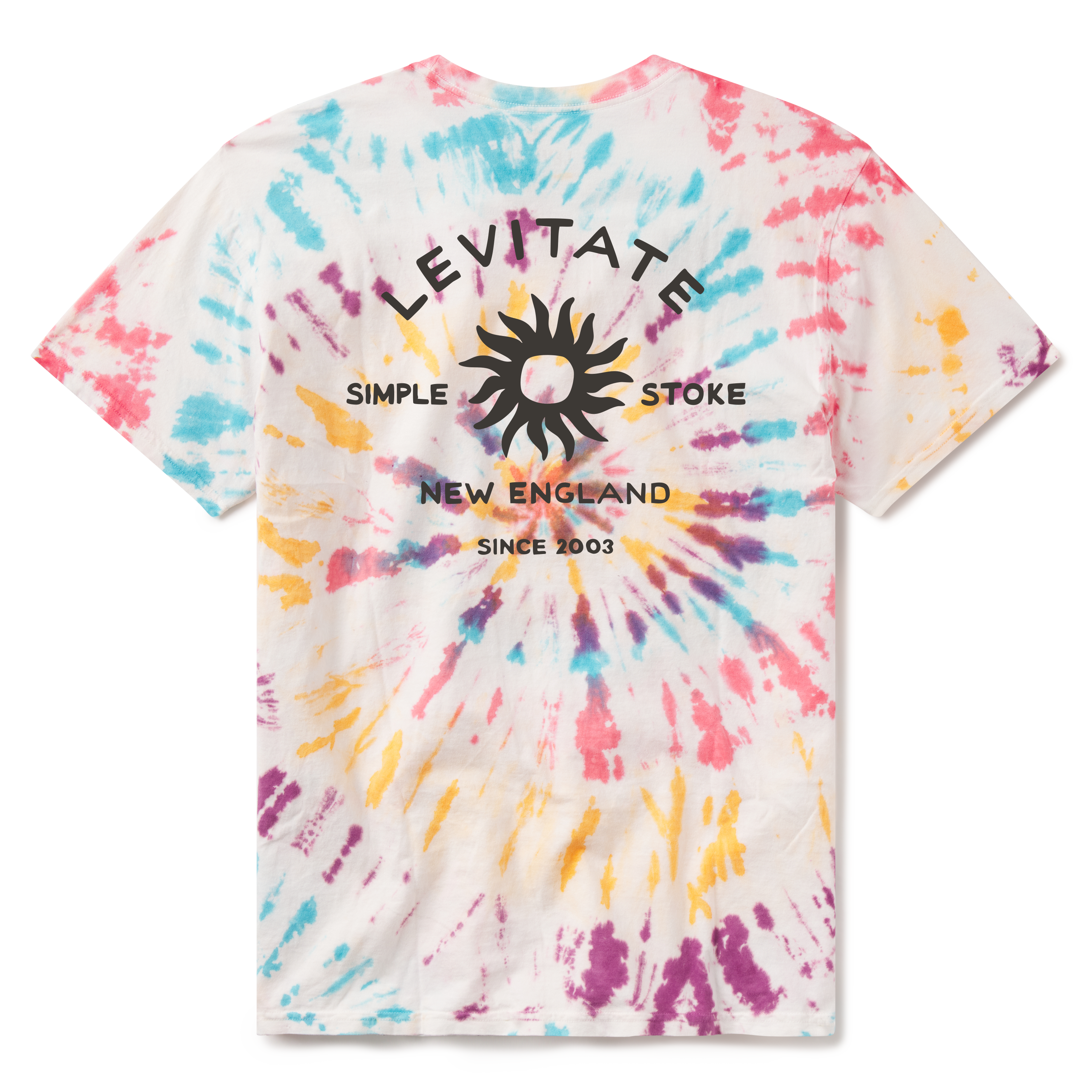 Men's Simple Stoke Tie Dye Tee