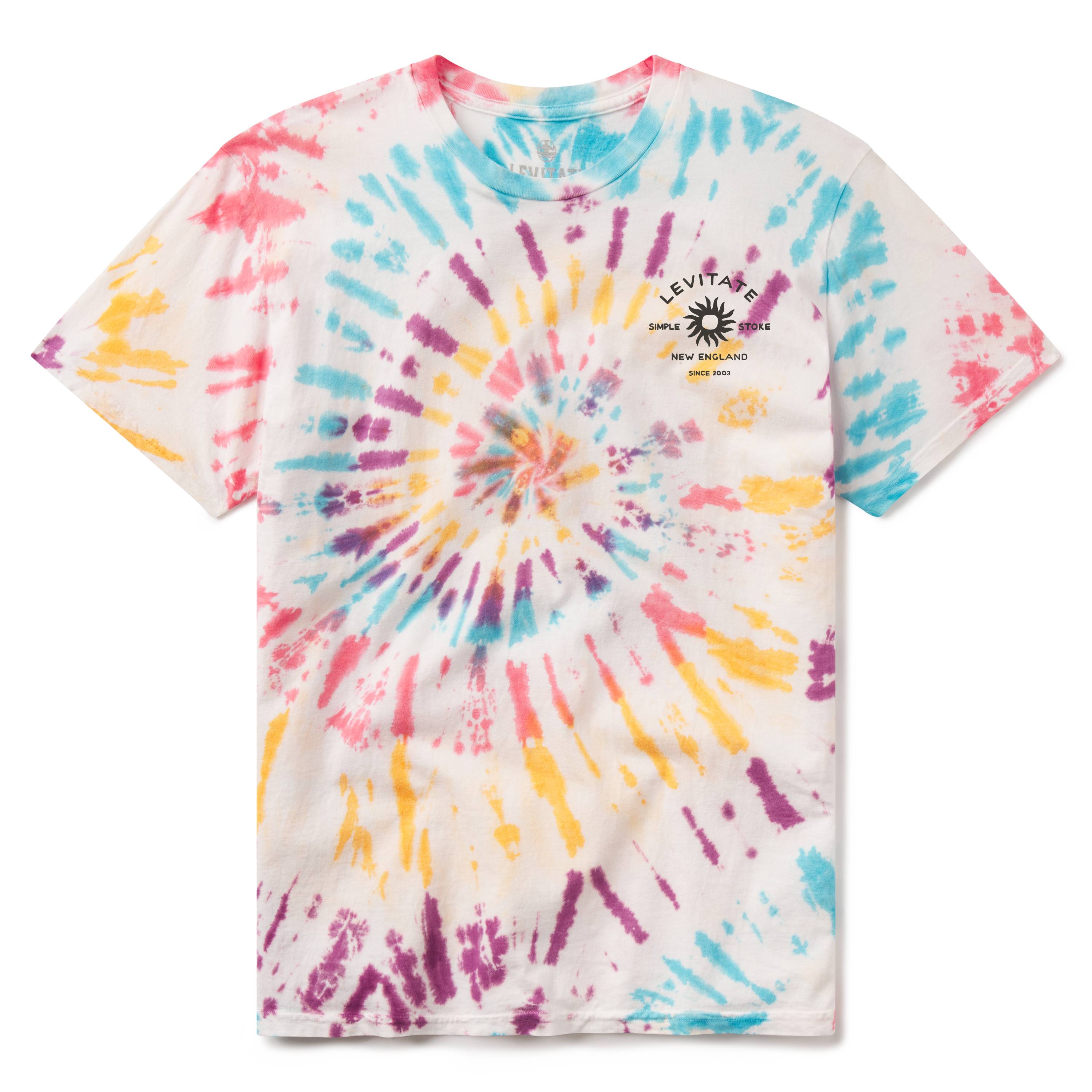 Men's Simple Stoke Tie Dye Tee