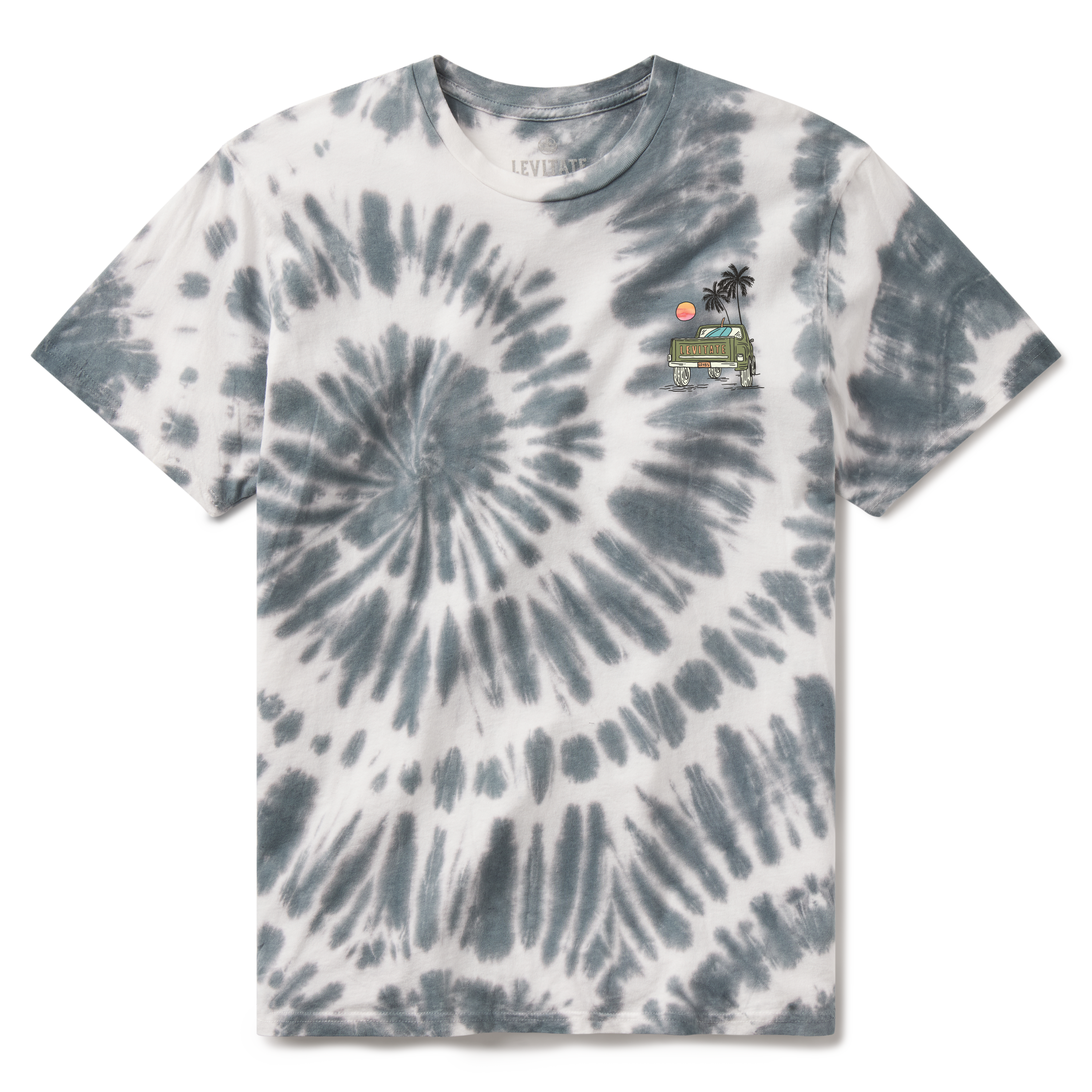 Men's Sunset Pick Up Tie Dye Tee