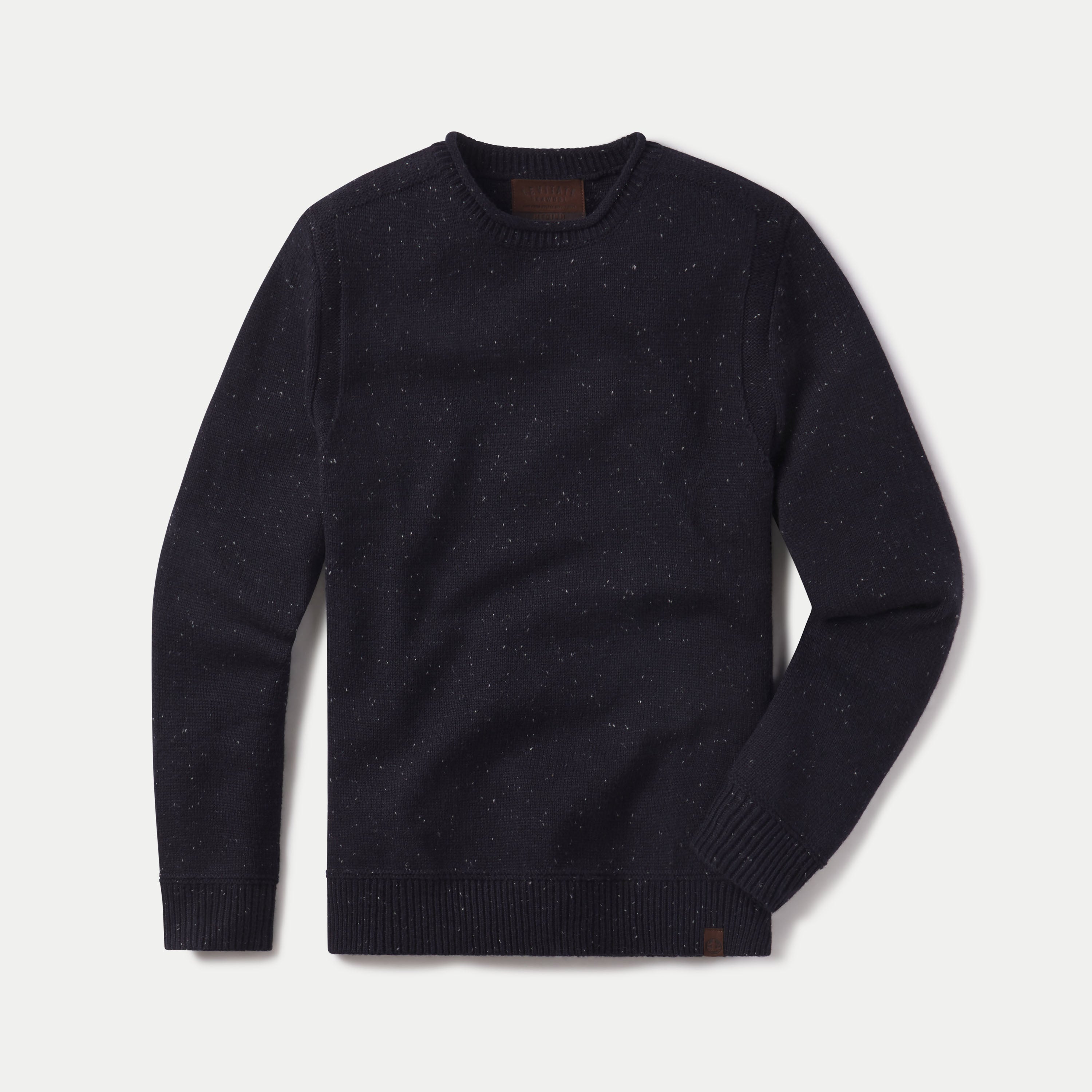 Men's Fisherman Sweater Navy / S