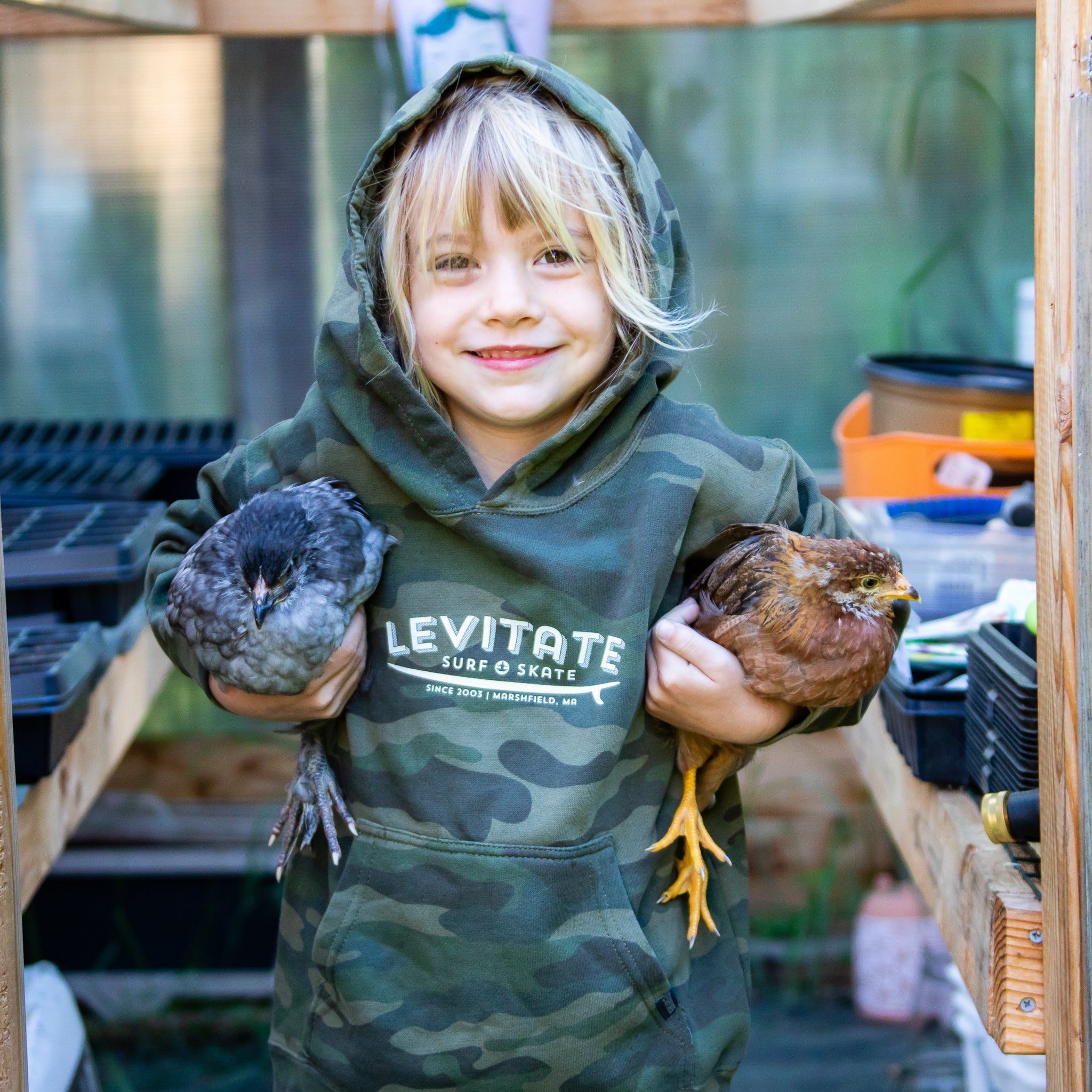 Toddler Longboard Hoodie - Levitate