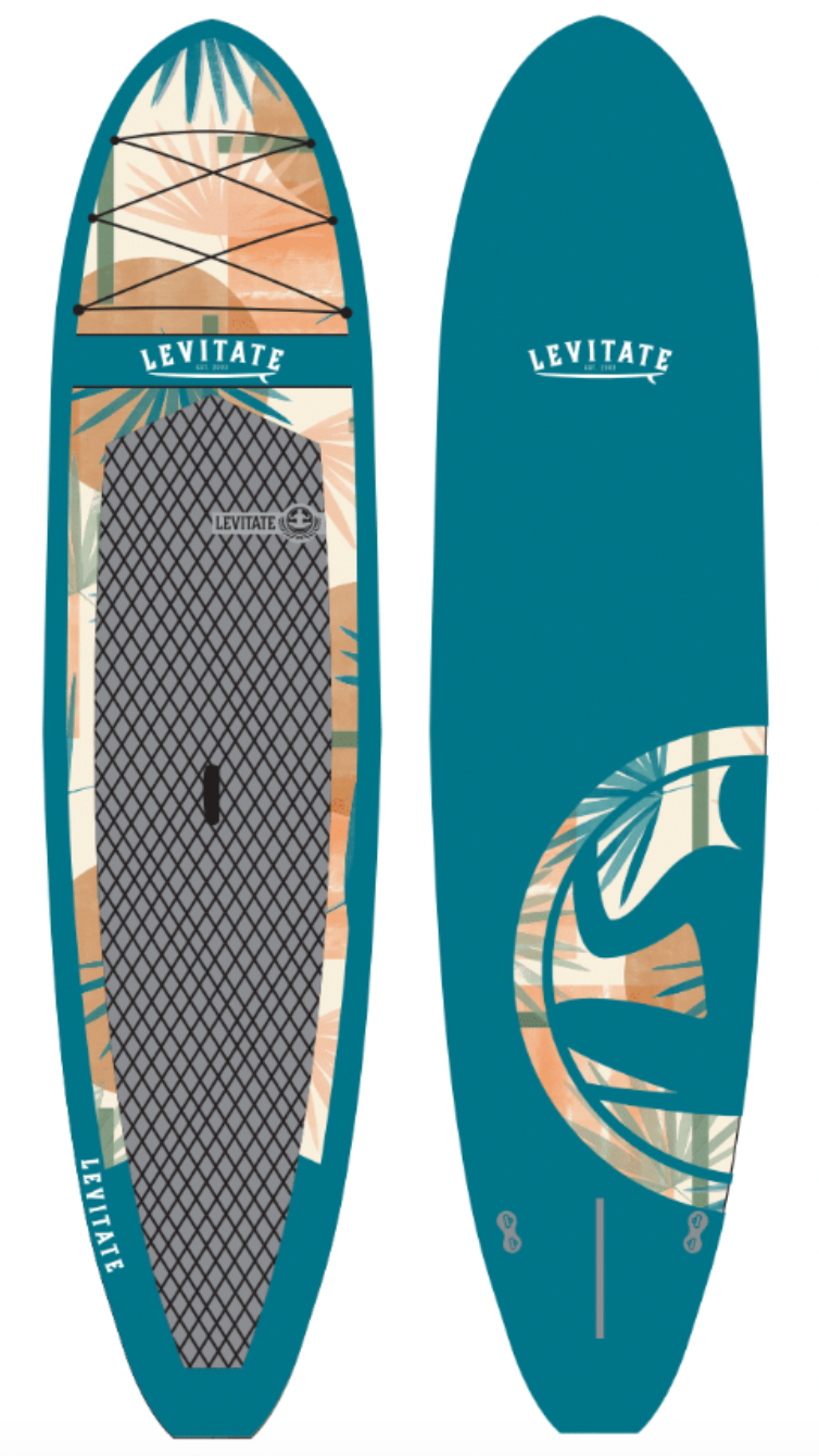 Fabric Inlay Paddlboard - Reserve For 3/28 Week Pickup - Levitate