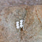 Sterling Silver - Blue Point Pearl Earrings